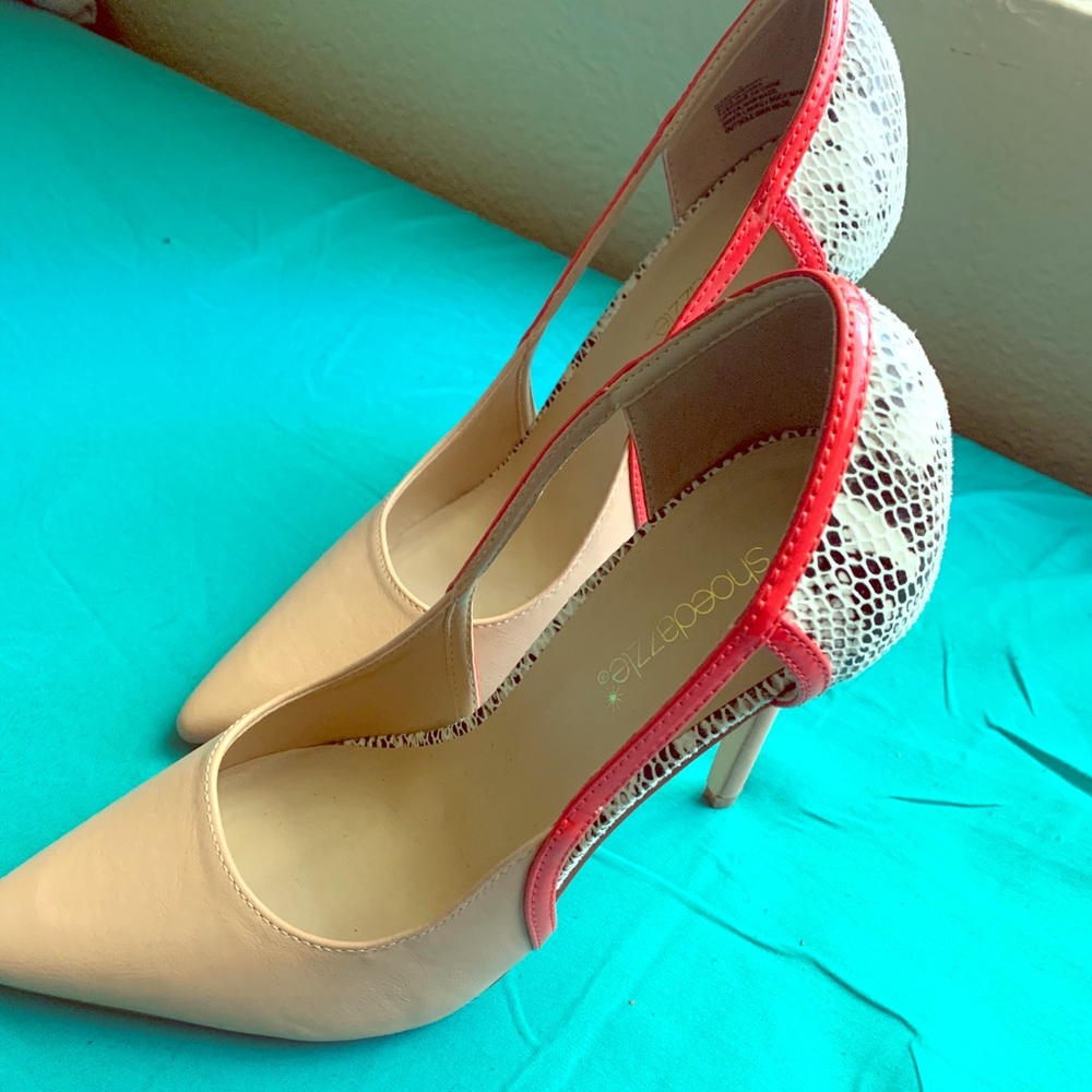 Snake skin High Heels